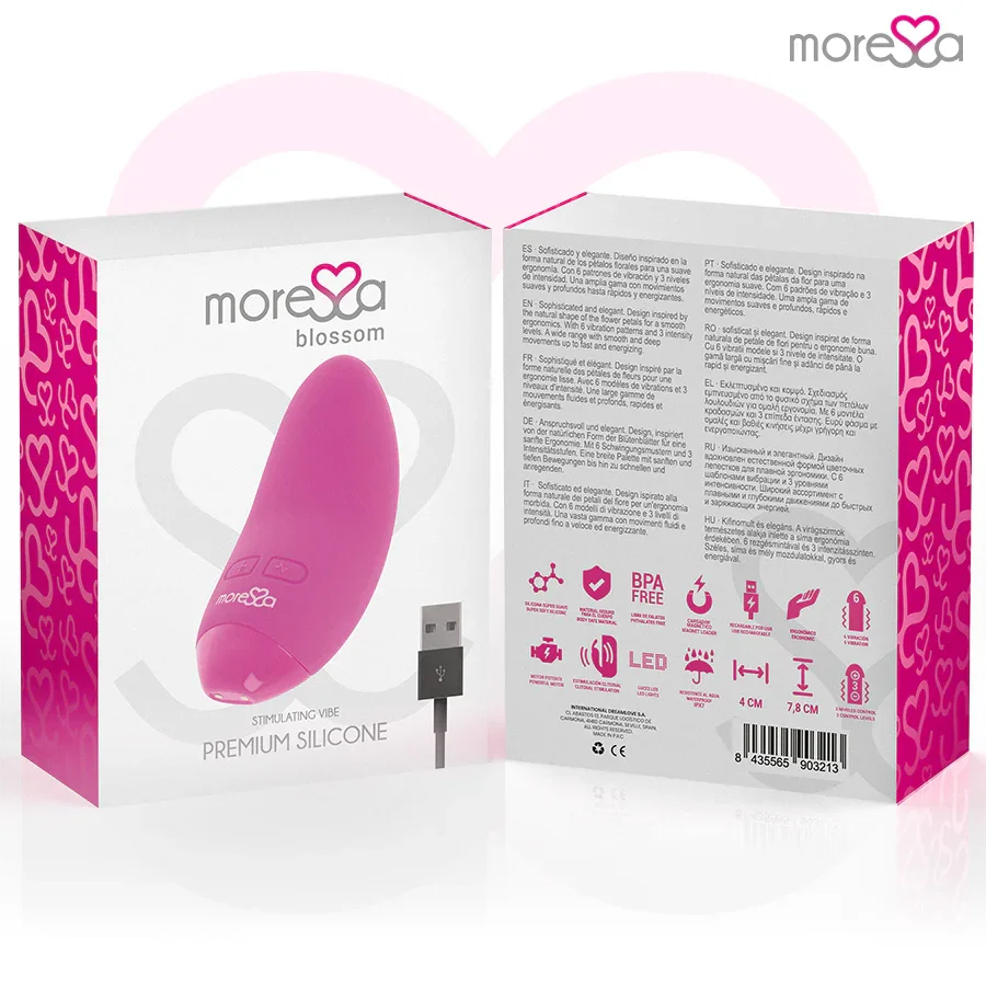 MORESSA - BLOSSOM MASAJEADOR PERSONAL ROSA - Nuvica