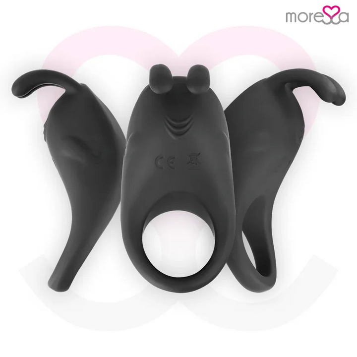 MORESSA - BRAD PREMIUM SILICONE RECARGABLE NEGRO - Nuvica