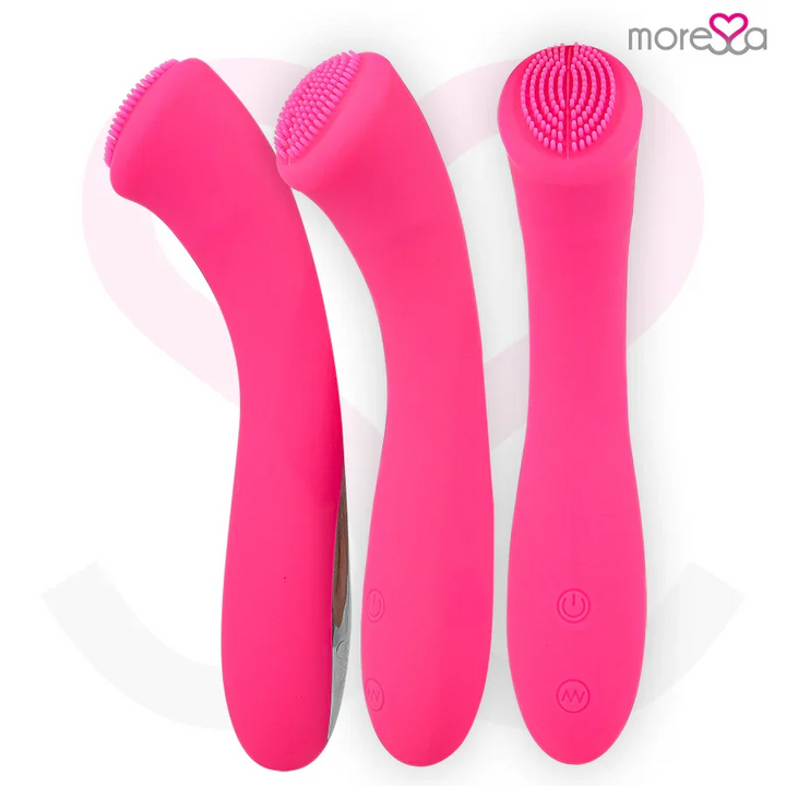 MORESSA - CELSO MASAJEADOR DUO PUNTO G Y SUERO PELVICO PREMIUM SILICONE RECARGABLE - Nuvica