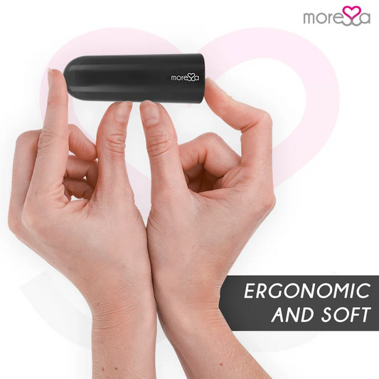 MORESSA - NIX POTENTE VIBRADOR MULTI JUEGOS CONTROL REMOTO NEGRO - Nuvica