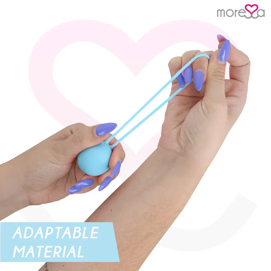 MORESSA - OSIAN ONE ENTRENAMIENTO SUELO PELVICO 51gr PREMIUM SILICONA TURQUESA - Nuvica