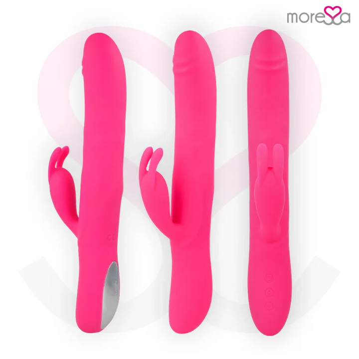 MORESSA - SOMER ROTADOR PERLADO Y POTENTE VIBRACIÓN SILICONA PREMIUM - Nuvica