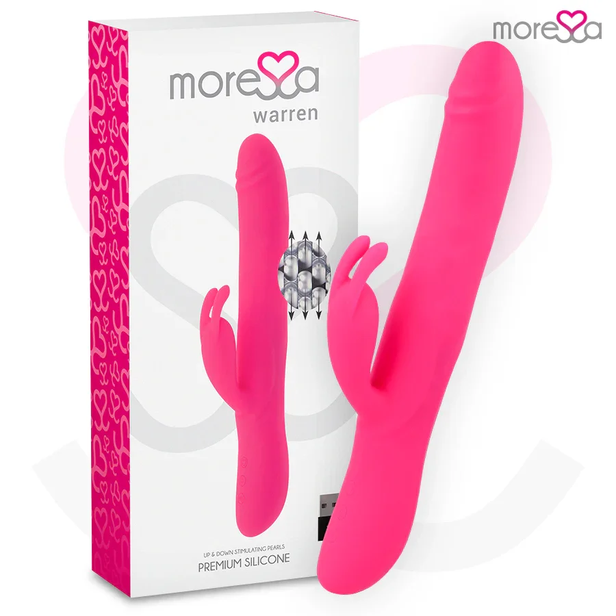 MORESSA - WARREN IMPULSOR OSCILANTE Y POTENTE VIBRACIÓN PREMIUM SILICONA RECARGABLE - Nuvica