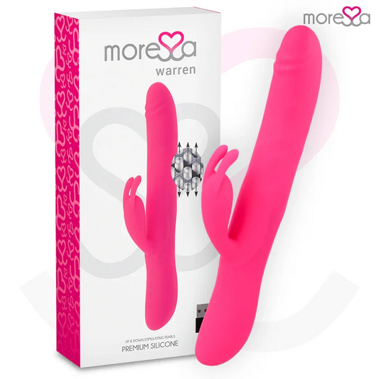 MORESSA - WARREN IMPULSOR OSCILANTE Y POTENTE VIBRACIÓN PREMIUM SILICONA RECARGABLE - Nuvica