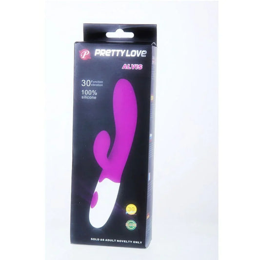 PRETTY LOVE - FLIRTATION VIBRADOR CON ESTIMULADOR CLITORIS ALVIS - Nuvica