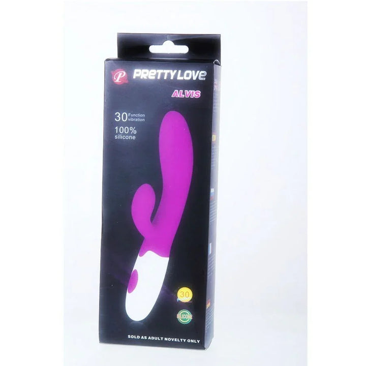 PRETTY LOVE - FLIRTATION VIBRADOR CON ESTIMULADOR CLITORIS ALVIS - Nuvica