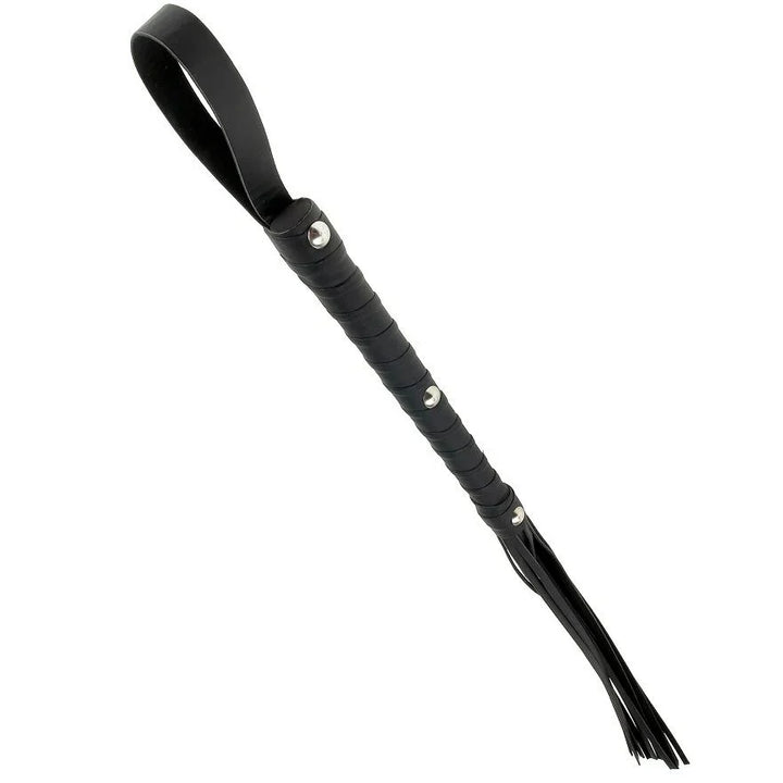 FETISH FANTASY LIMITED EDITION - LATIGO AZOTADOR PIEL NEGRO - Nuvica