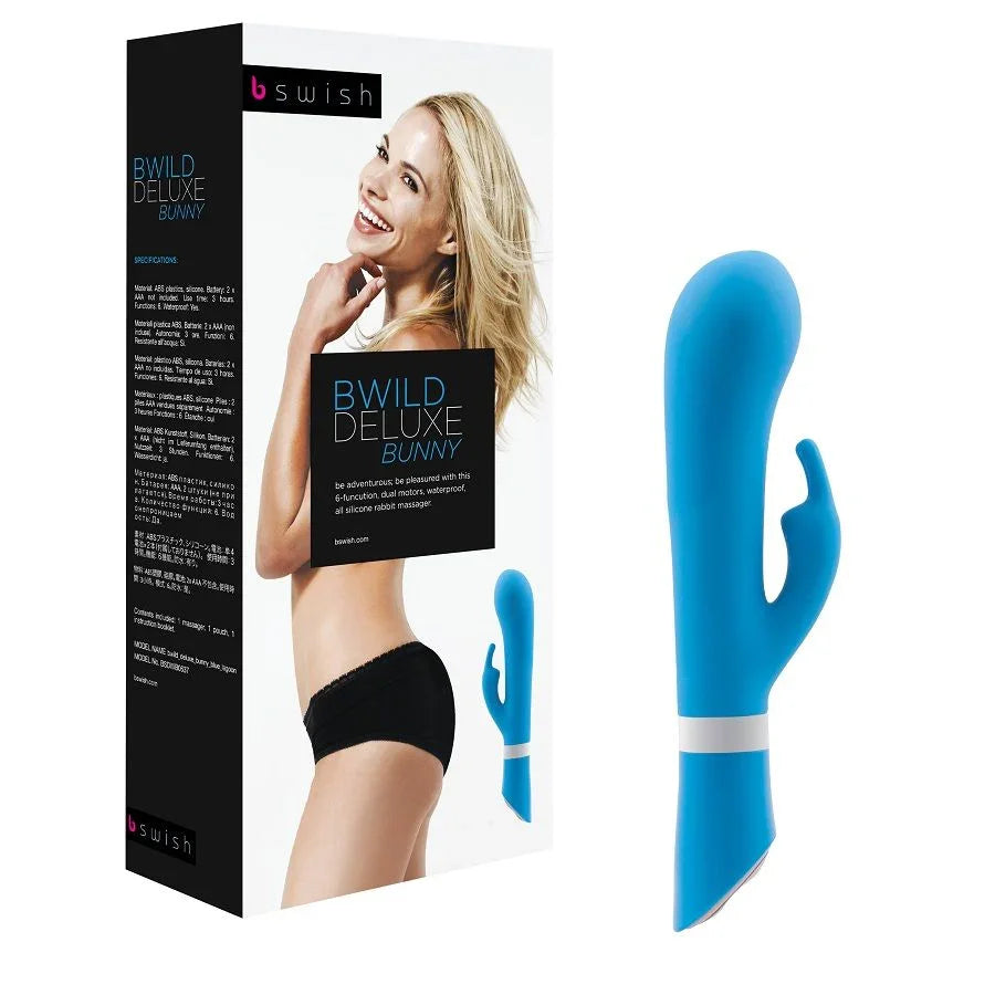 B SWISH - BWILD DELUXE BUNNY RABBIT VIBRATOR JADE - Nuvica