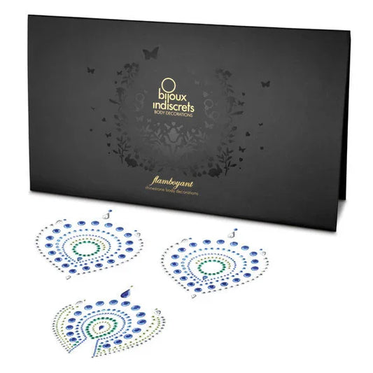 BIJOUX - INDISCRETS FLAMBOYANT AZUL & VERDE - Nuvica