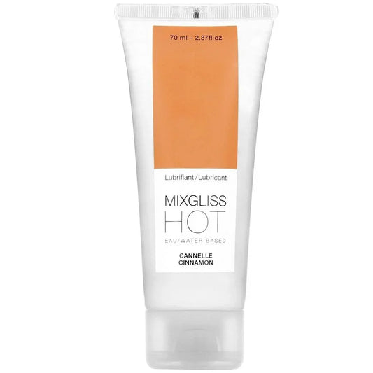 MIXGLISS - LUBRICANTE EFECTO CALOR SABOR A CANELA 70ML - Nuvica