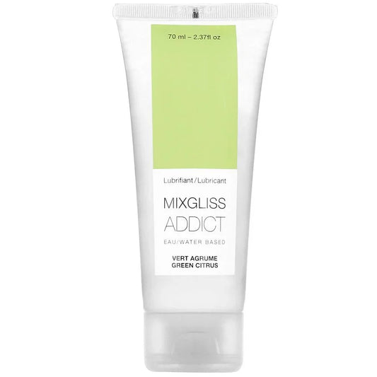 MIXGLISS - LUBRICANTE BASE AGUA SABOR A CÍTRICOS 70 ML - Nuvica