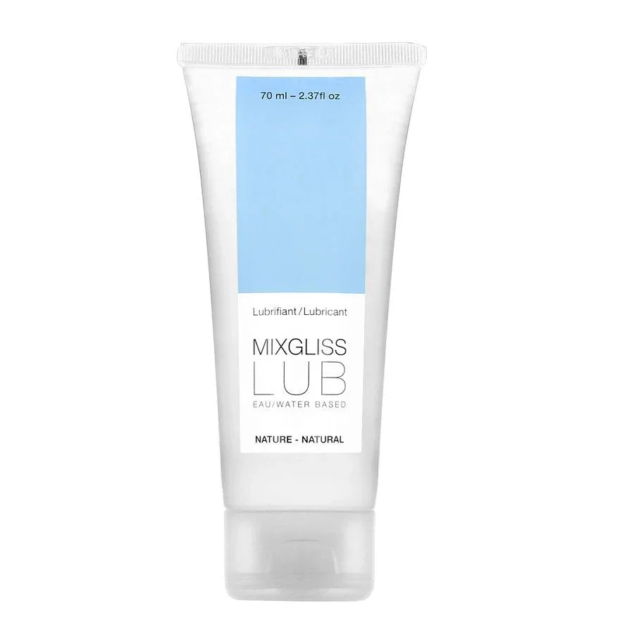 MIXGLISS - LUBRICANTE BASE DE AGUA NATURAL 70 ML - Nuvica