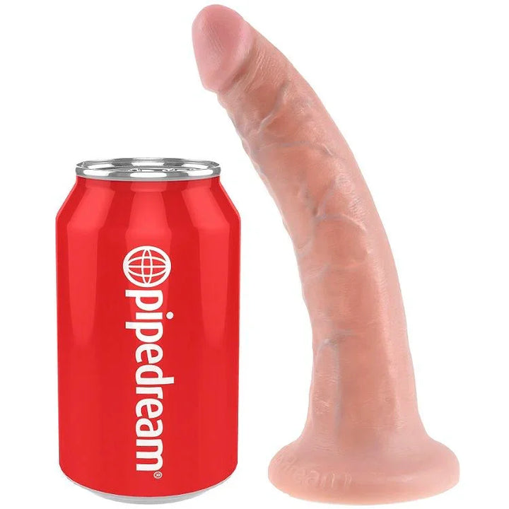 KING COCK - 7 PENE NATURAL 17.8 CM - Nuvica