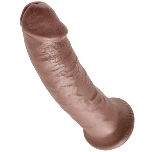 KING COCK - 9 PENE MARRÓN 22.9 CM - Nuvica