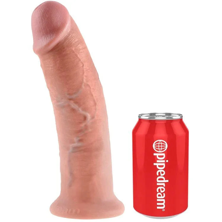 KING COCK - 10 PENE NATURAL 25.4 CM - Nuvica