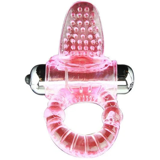 BAILE - SWEET ABS 10 RITMOS RING ANILLO PENE VIBRADOR ROSA - Nuvica