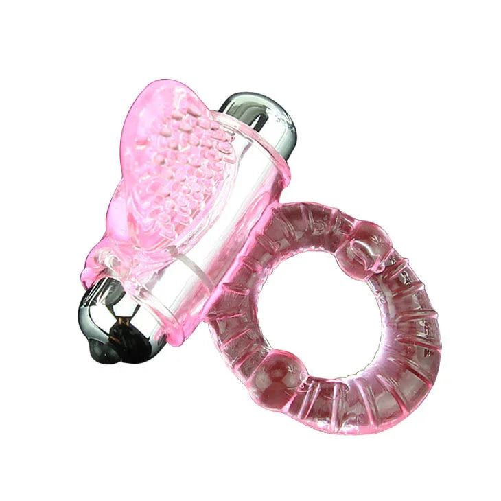 BAILE - SWEET ABS 10 RITMOS RING ANILLO PENE VIBRADOR ROSA - Nuvica