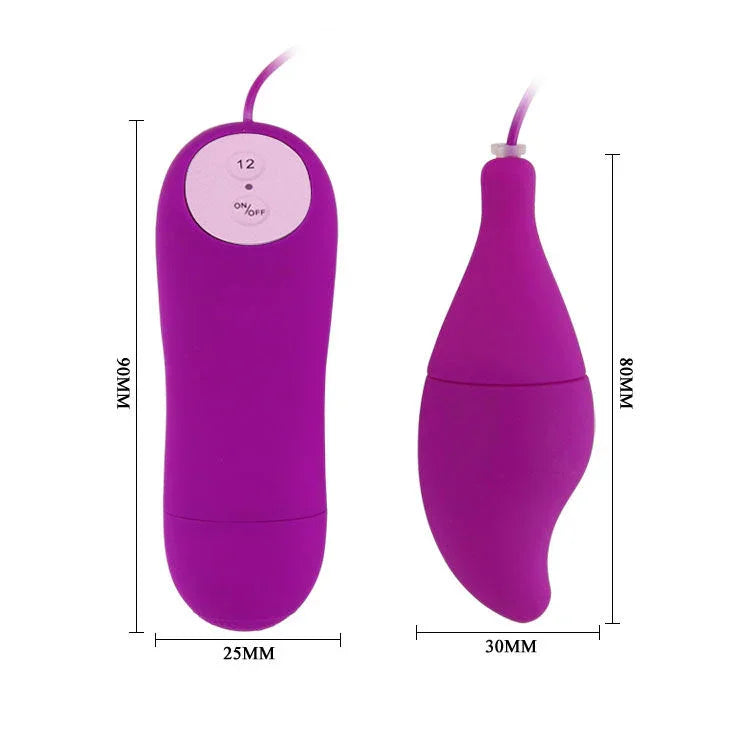 BAILE - PLEASURE SHELL12 PURPLE SAVE NEW - Nuvica