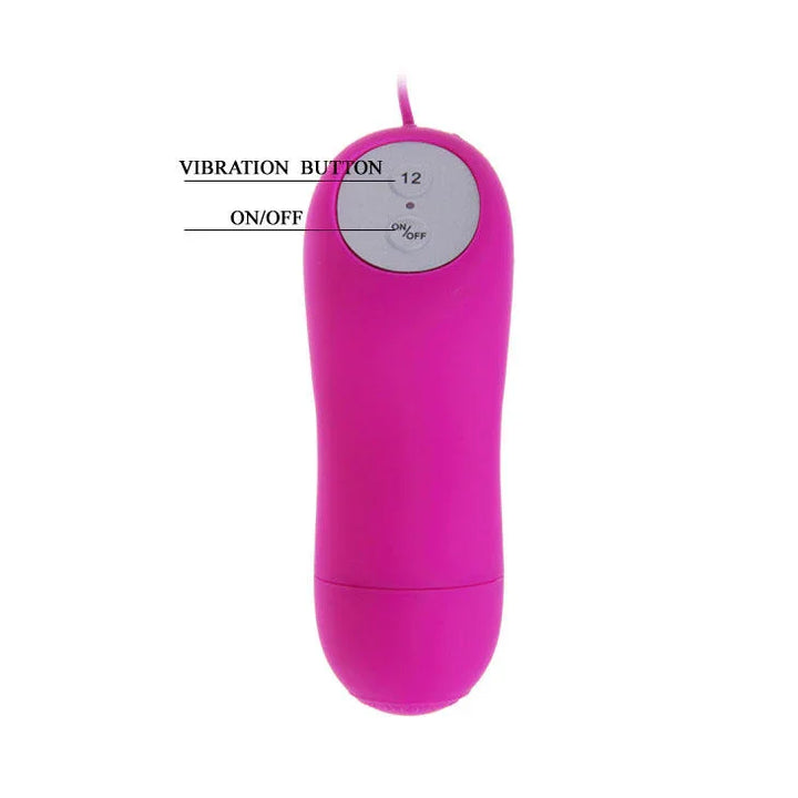 BAILE - CUTE SECRET CONEJITO VIBRADOR 12 VELOCIDADES - Nuvica