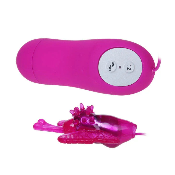 BAILE - CUTE SECRET MARIPOSA ESTIMULADORA VIBRADOR 12V - Nuvica