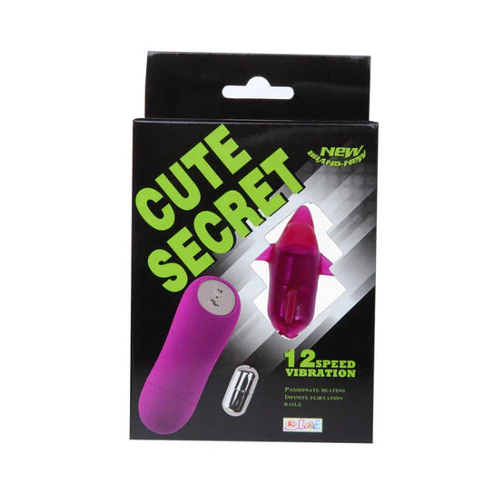 BAILE - CUTE SECRET MARIPOSA ESTIMULADORA VIBRADOR 12V - Nuvica