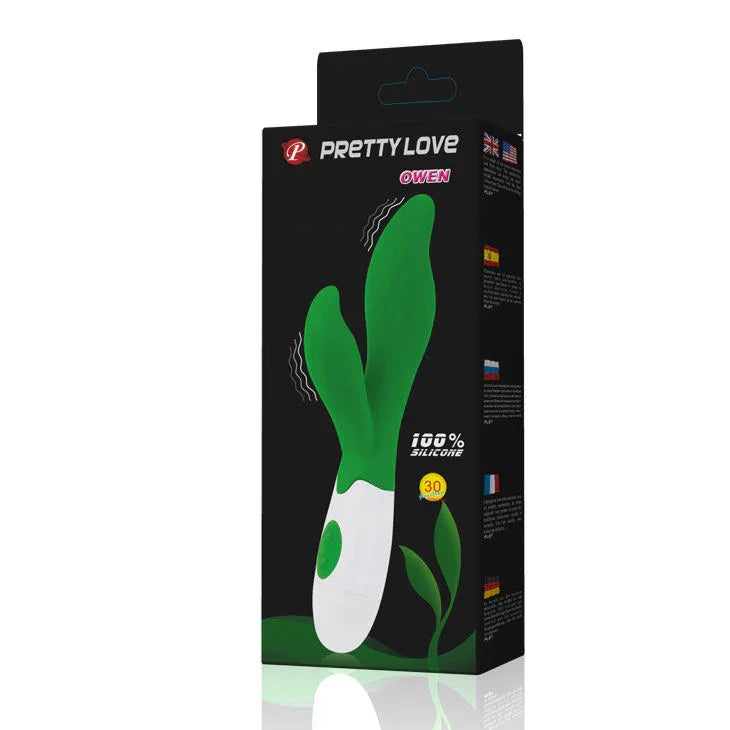 PRETTY LOVE - FLIRTATION VIBRADOR OWEN VERDE - Nuvica