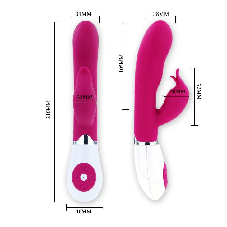 PRETTY LOVE - FLIRTATION VIBRADOR CON ESTIMULADOR FELIX - Nuvica