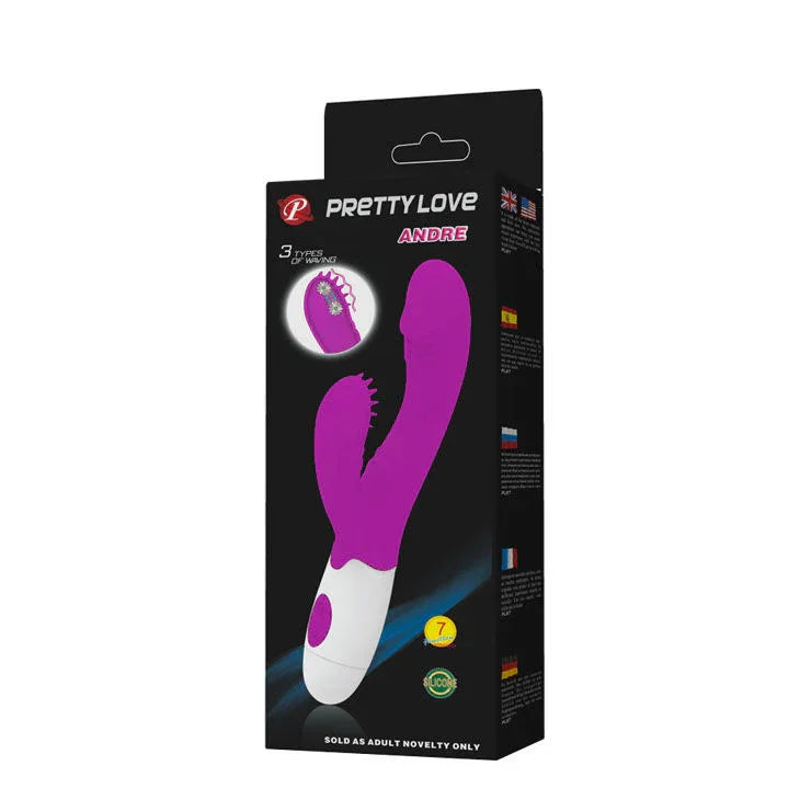 PRETTY LOVE - VIBRADOR ESTIMULADOR ANDRE - Nuvica
