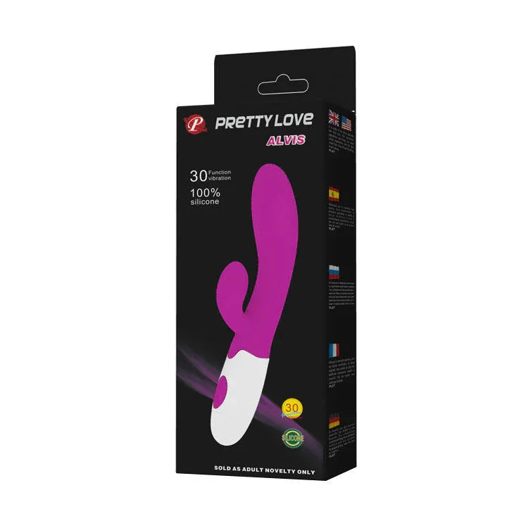 PRETTY LOVE - FLIRTATION VIBRADOR CON ESTIMULADOR CLITORIS ALVIS - Nuvica