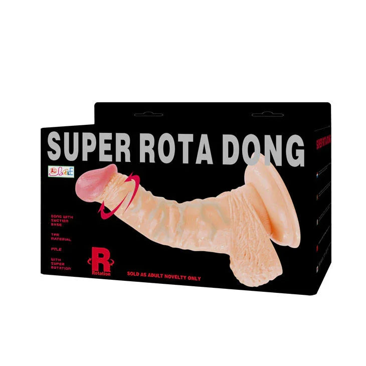 BAILE - SUPER ROTA DONG PENE REALÍSTICO ROTADOR - Nuvica