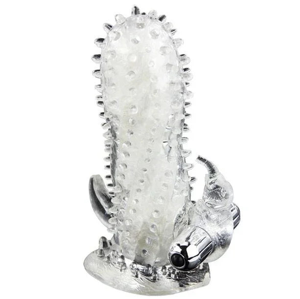 BAILE - BRAVE MAN EXTENSION PENE VIBRADOR RABBIT - Nuvica
