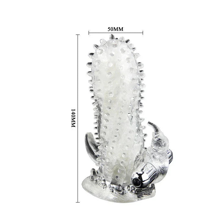 BAILE - BRAVE MAN EXTENSION PENE VIBRADOR RABBIT - Nuvica