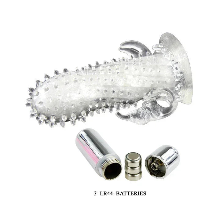 BAILE - BRAVE MAN EXTENSION PENE VIBRADOR RABBIT - Nuvica