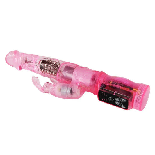 BAILE - MINI ROTADOR RABBIT ROSA SUPERESTIMULADOR - Nuvica