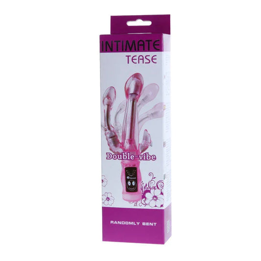 BAILE - VIBRADOR FLEXIBLE CON ESTIMULADOR ANAL - Nuvica