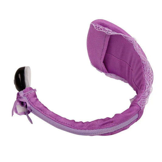 BAILE - TANGA CON VIBRADOR CON CONTROL REMOTO LILA - Nuvica