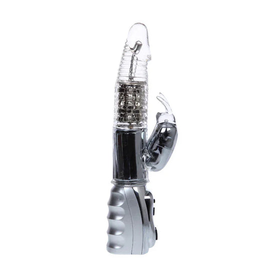 BAILE - AMOUR MISSILE ROTADOR TRANSPARENTE 26.5 CM - Nuvica
