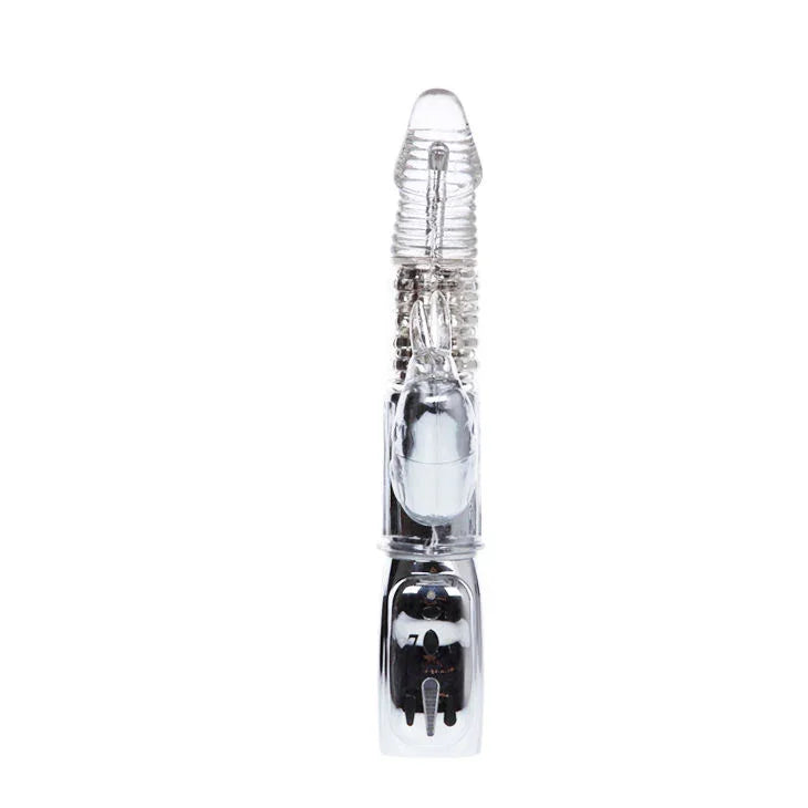 BAILE - AMOUR MISSILE ROTADOR TRANSPARENTE 26.5 CM - Nuvica