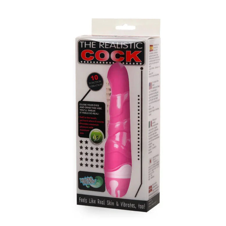 BAILE - THE REALISTIC COCK ROSA 21.8 CM - Nuvica