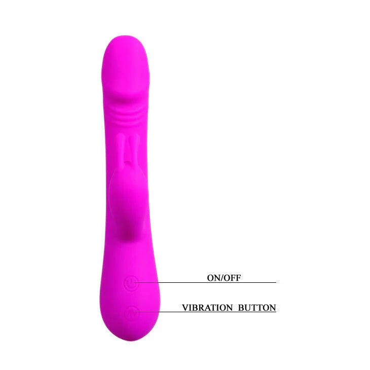 PRETTY LOVE - FLIRTATION VIBRADOR CON RABBIT CLEMENT - Nuvica