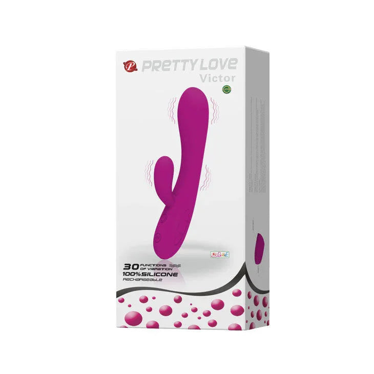 PRETTY LOVE - SMART VICTOR VIBRADOR CON ESTIMULADOR CLITORIS - Nuvica