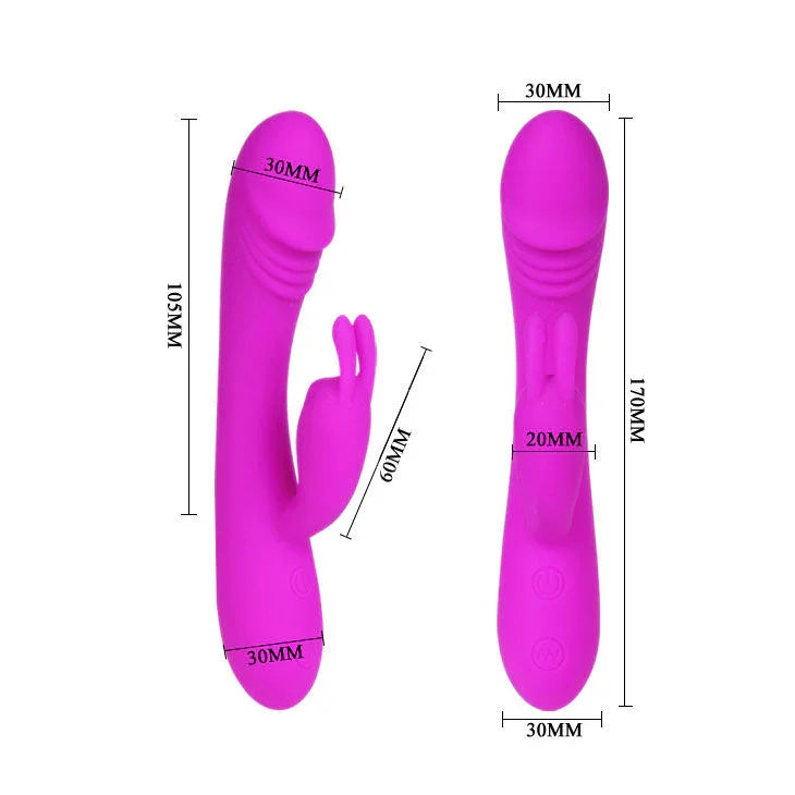 PRETTY LOVE - SMART VIBRADOR CON RABBIT 30 MODOS HUNTER - Nuvica