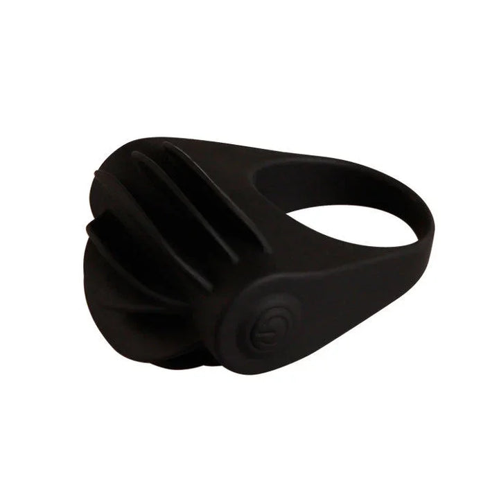 PRETTY LOVE - CHESTER ANILLO VIBRADOR NEGRO - Nuvica