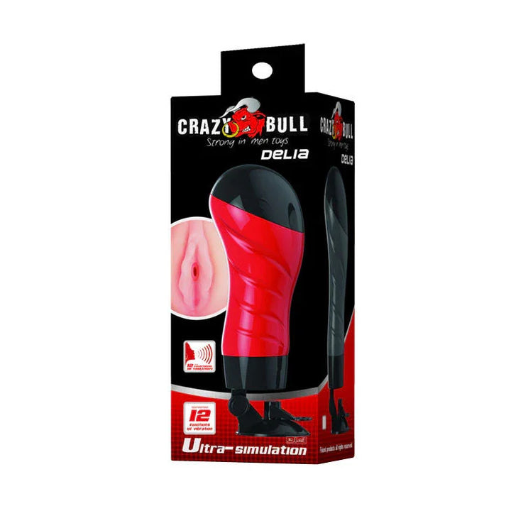 CRAZY BULL - VAGINA CON BASE MASTURBADOR VOZ - Nuvica