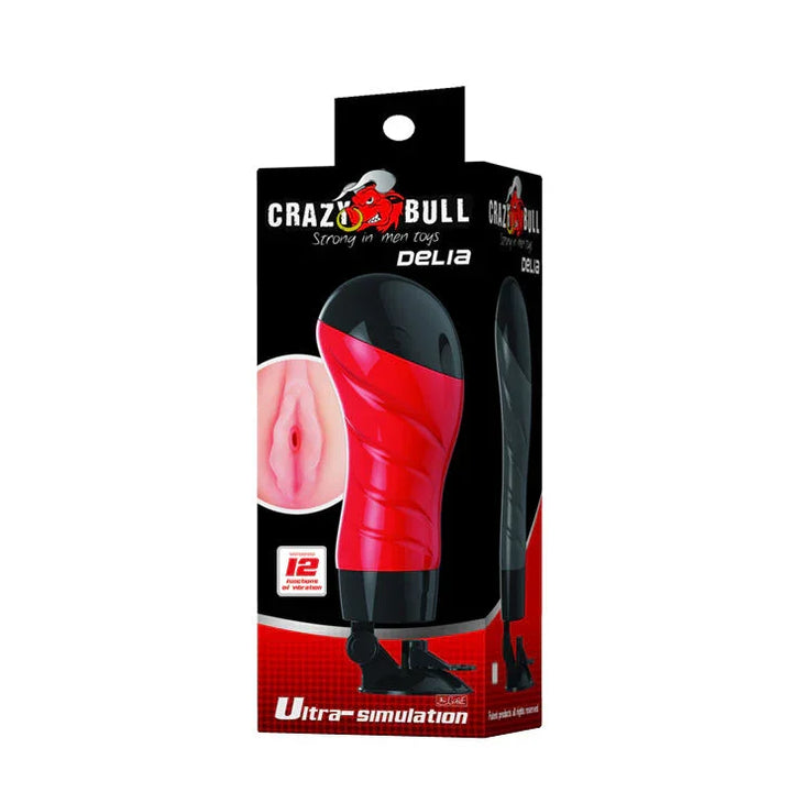 CRAZY BULL - FLORA VAGINA CON BASE MASTURBADOR VOZ - Nuvica