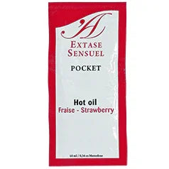 EXTASE SENSUAL - ACEITE ESTIMULANTE FRESA 10 ML - Nuvica
