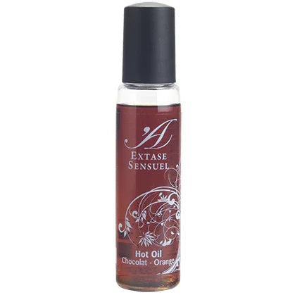 EXTASE SENSUAL - ACEITE ESTIMULANTE CHOCOLATE Y NARANJA VIAJE 35 ML - Nuvica
