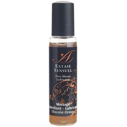 EXTASE SENSUAL - LUBRICANTE CHOCOLATE & NARANJA VIAJE 35 ML - Nuvica