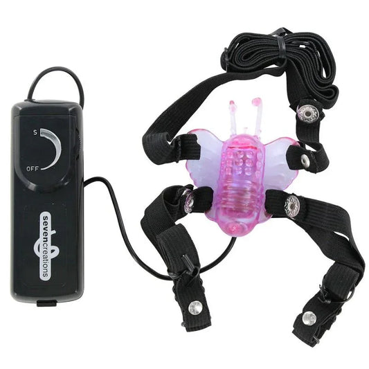 SEVEN CREATIONS - BUTTERFLY STIMULATOR CON VIBRACIÓN - Nuvica