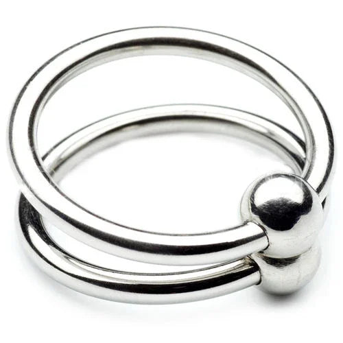 METAL HARD - ANILLA DOBLE ACERO 30MM - Nuvica